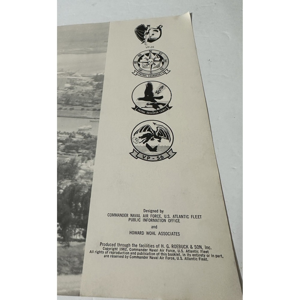 Air Power at Sea, Naval Force Atlantic Fleet, 50th Ann Naval Air Lot Of 2 Navy - Picture 12 of 12